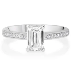 Beaverbrooks Once Platinum Diamond Solitaire Engagement Ring