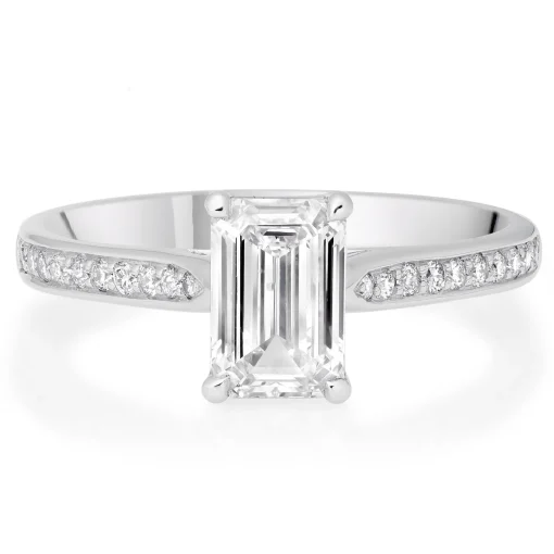Beaverbrooks Once Platinum Diamond Solitaire Engagement Ring