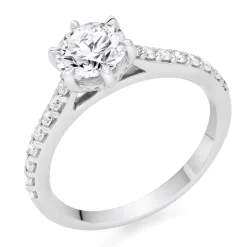 Beaverbrooks Once Platinum Diamond Ring