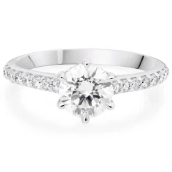 Beaverbrooks Once Platinum Diamond Ring
