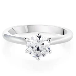 Beaverbrooks Once Platinum Diamond Solitaire Ring