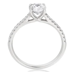 Beaverbrooks Once Platinum Diamond Solitaire Ring