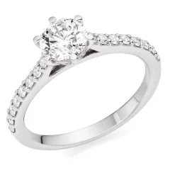 Beaverbrooks Once Platinum Diamond Ring