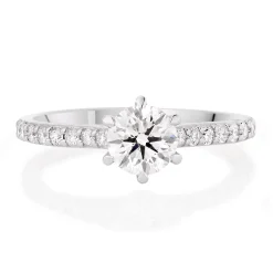 Beaverbrooks Once Platinum Diamond Ring