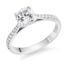 Beaverbrooks Once Platinum Diamond Solitaire Ring
