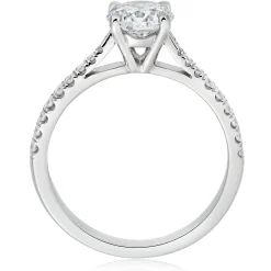 Beaverbrooks Once Platinum Diamond Solitaire Ring