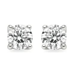 Beaverbrooks Platinum Diamond Stud Earrings
