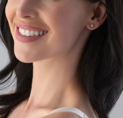 Beaverbrooks Platinum Diamond Stud Earrings