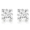 Beaverbrooks Platinum Diamond Stud Earrings