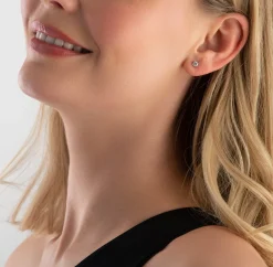Beaverbrooks Platinum Diamond Stud Earrings
