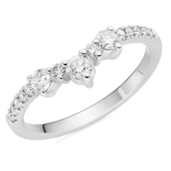 Beaverbrooks Platinum Diamond 2mm Wedding Ring