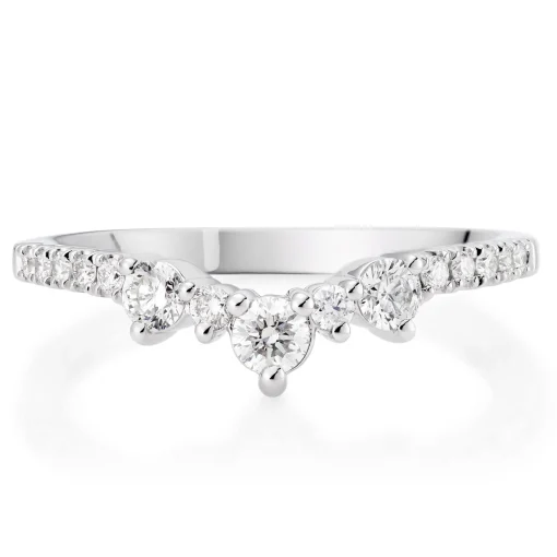 Beaverbrooks Platinum Diamond 2mm Wedding Ring