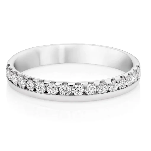 Beaverbrooks Platinum Diamond 3mm Wedding Ring