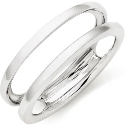 Beaverbrooks Platinum Diamond 5mm Silhouette Ring