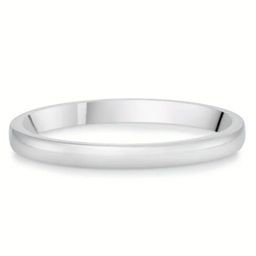 Beaverbrooks Platinum 2mm Wedding Ring
