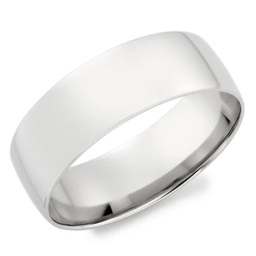 Beaverbrooks Platinum 7mm Men’s Wedding Ring