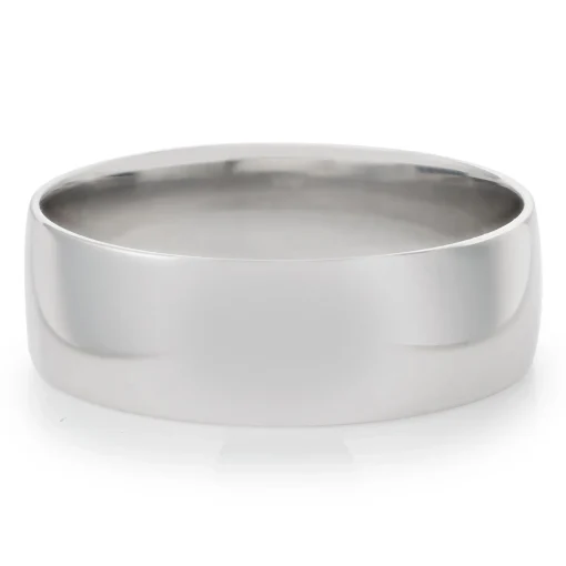 Beaverbrooks Platinum 7mm Men’s Wedding Ring