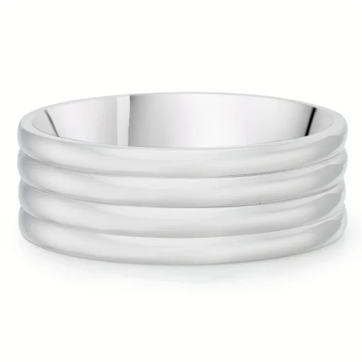 Beaverbrooks Platinum 8mm Wedding Ring