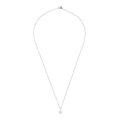 Beaverbrooks Platinum Princess Diamond Pendant