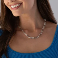 Beaverbrooks Silver Chain Necklace