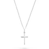 Beaverbrooks Silver Cross Pendant