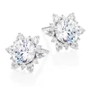 Beaverbrooks Silver Cubic Zirconia Stud Earrings