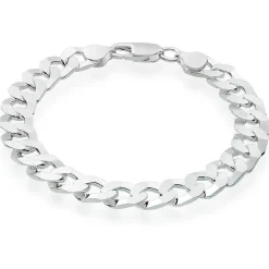Beaverbrooks Silver Curb Men's Bracelet