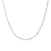 Beaverbrooks Silver Heart Necklace