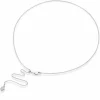 Beaverbrooks Silver Spiga Adjustable Chain 50cm
