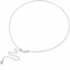 Beaverbrooks Silver Spiga Adjustable Chain 50cm