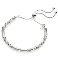 Beaverbrooks Silver Toggle Bracelet