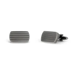 Beaverbrooks Stainless Steel Men’s Cufflinks