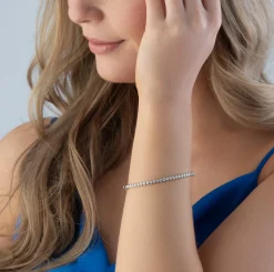 Beaverbrooks Starlit 18ct White Gold Diamond Bangle