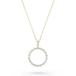 Beaverbrooks Starlit 18ct Yellow Gold Diamond Pendant