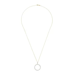 Beaverbrooks Starlit 18ct Yellow Gold Diamond Pendant