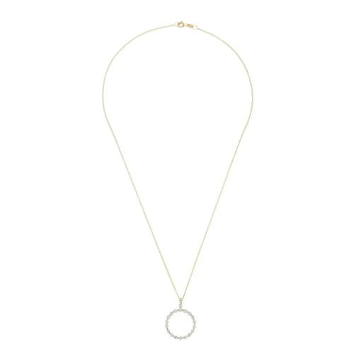 Beaverbrooks Starlit 18ct Yellow Gold Diamond Pendant