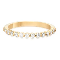 Beaverbrooks Starlit 18ct Yellow Gold Diamond Wedding Ring