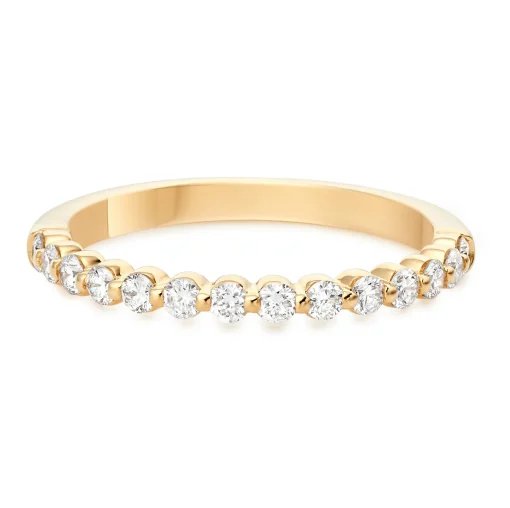 Beaverbrooks Starlit 18ct Yellow Gold Diamond Wedding Ring