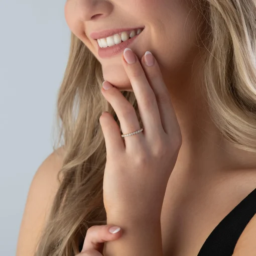 Beaverbrooks Starlit 18ct Yellow Gold Diamond Wedding Ring