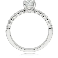 Beaverbrooks Starlit Platinum Diamond Solitaire Ring