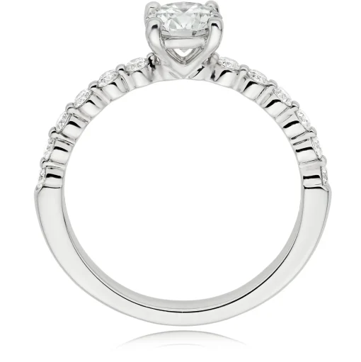 Beaverbrooks Starlit Platinum Diamond Solitaire Ring