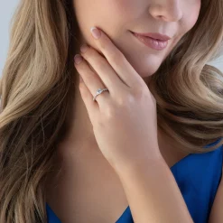 Beaverbrooks Starlit Platinum Diamond Solitaire Ring