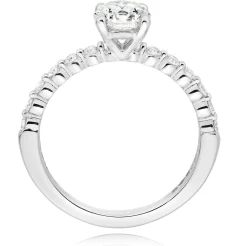 Beaverbrooks Starlit Platinum Diamond Solitaire Ring