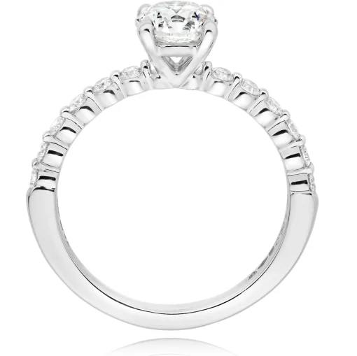 Beaverbrooks Starlit Platinum Diamond Solitaire Ring