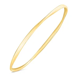 Beaverbrooks Yellow Gold Plated Bangle