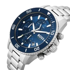 BOSS Admiral 46mm Stainless Steel Chronograph Men’s Watch