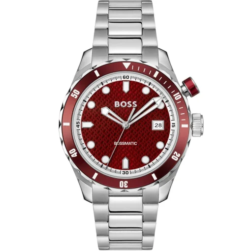 BOSS BOSSMATIC 42mm Stainless Steel Hybrid Automatic Men’s Watch