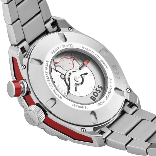 BOSS BOSSMATIC 42mm Stainless Steel Hybrid Automatic Men’s Watch