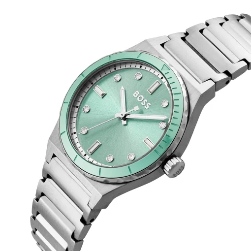 BOSS Candor 32mm Stainless Steel Crystal Ladies Watch