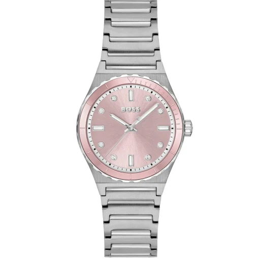 BOSS Candor 32mm Stainless Steel Crystal Ladies Watch